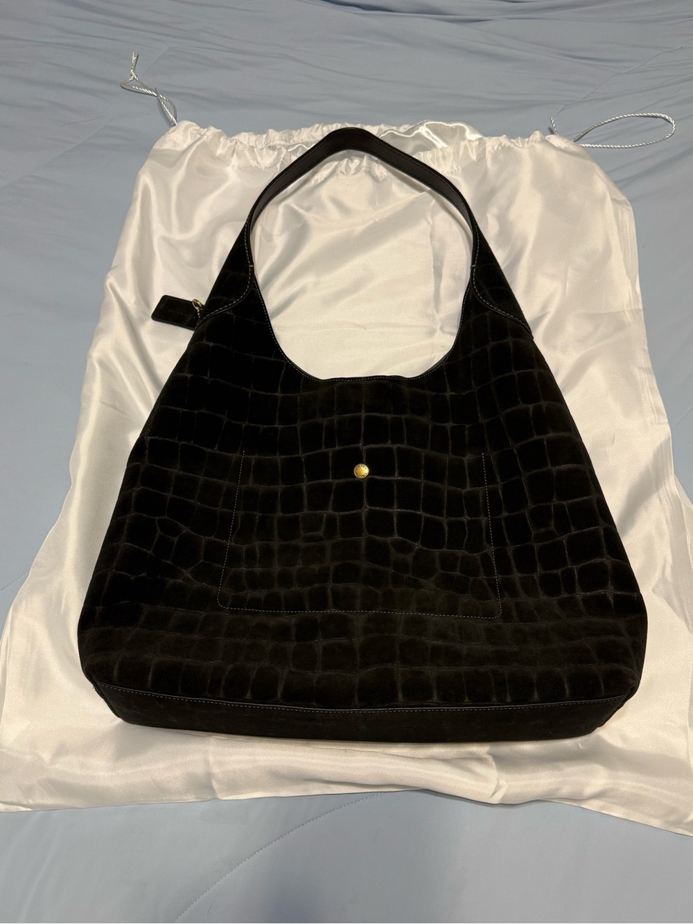 Coach Brooklyn Shoulder Bag 39 in Black - Picture 5 of 8